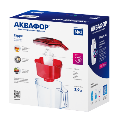 Кувшин Аквафор Гарри (с дополнительным модулем) (зеленый)