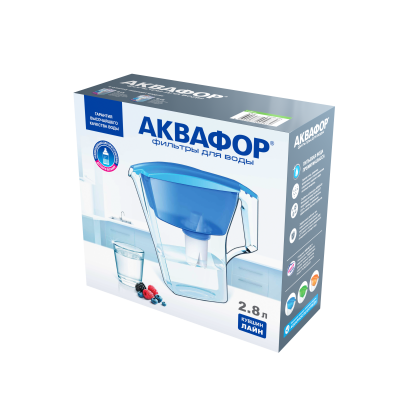 Кувшин Аквафор Лайн (голубой)