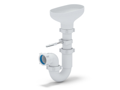 Сифон АНИ 1 1/2"*40 прямоточный с разрывом струи DR0100